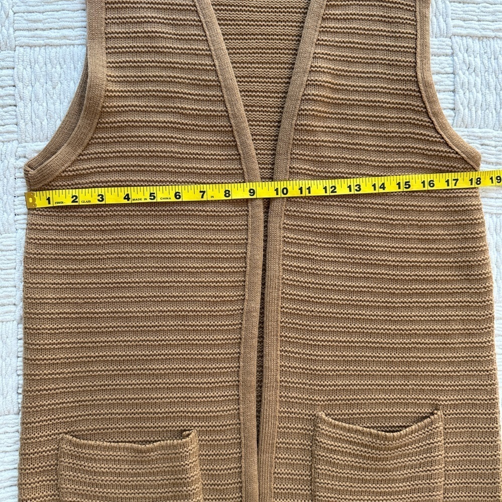 Vintage Boho Bonnie Lee Leroy long duster vest - Picture 5 of 7